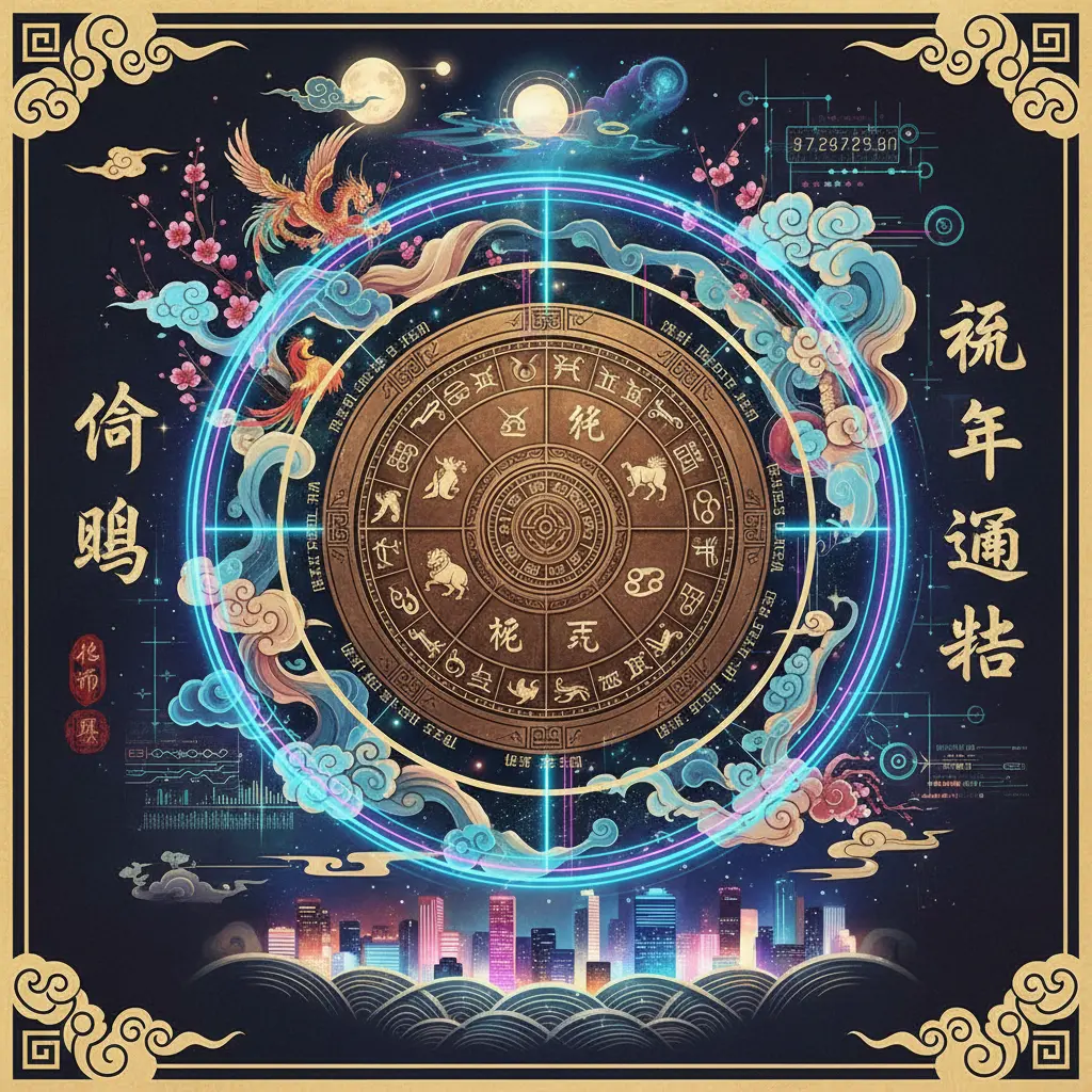 流年運勢 - 命盤