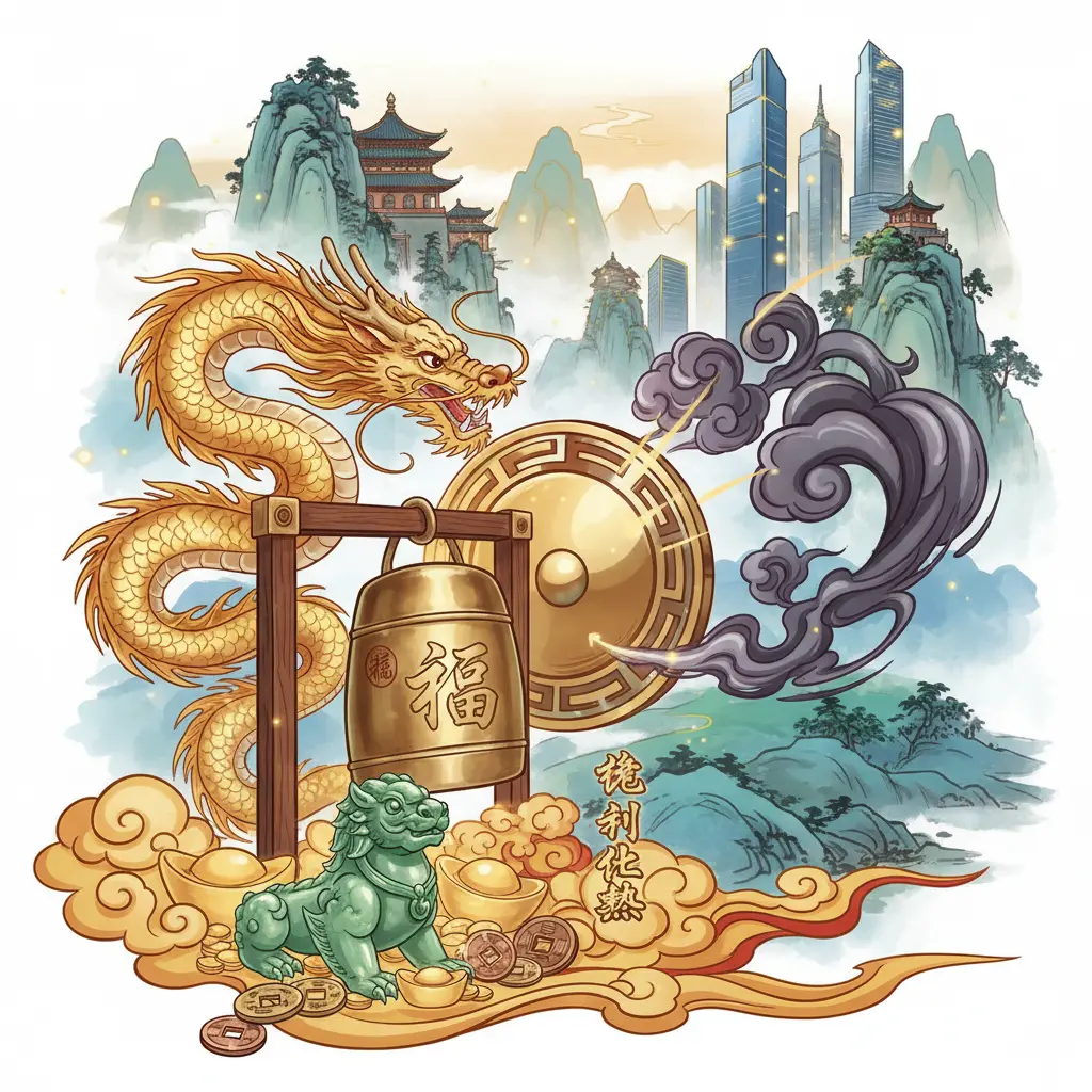 風水化煞 - 催財