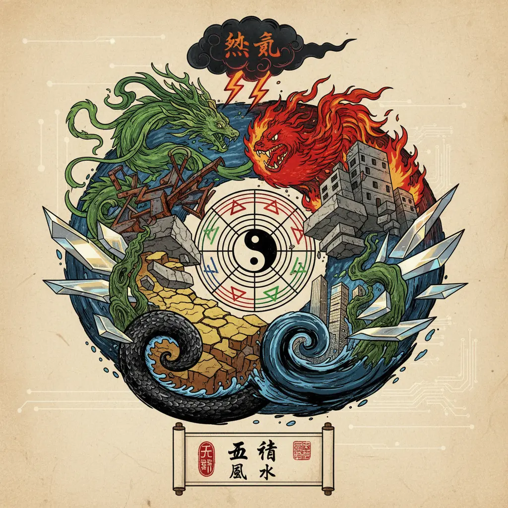 風水煞氣 - 五行