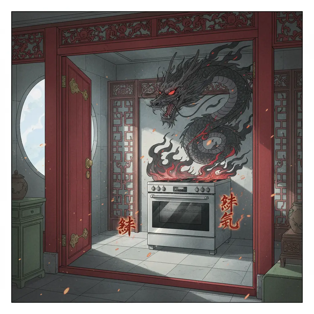 煞氣 - 開門見竈