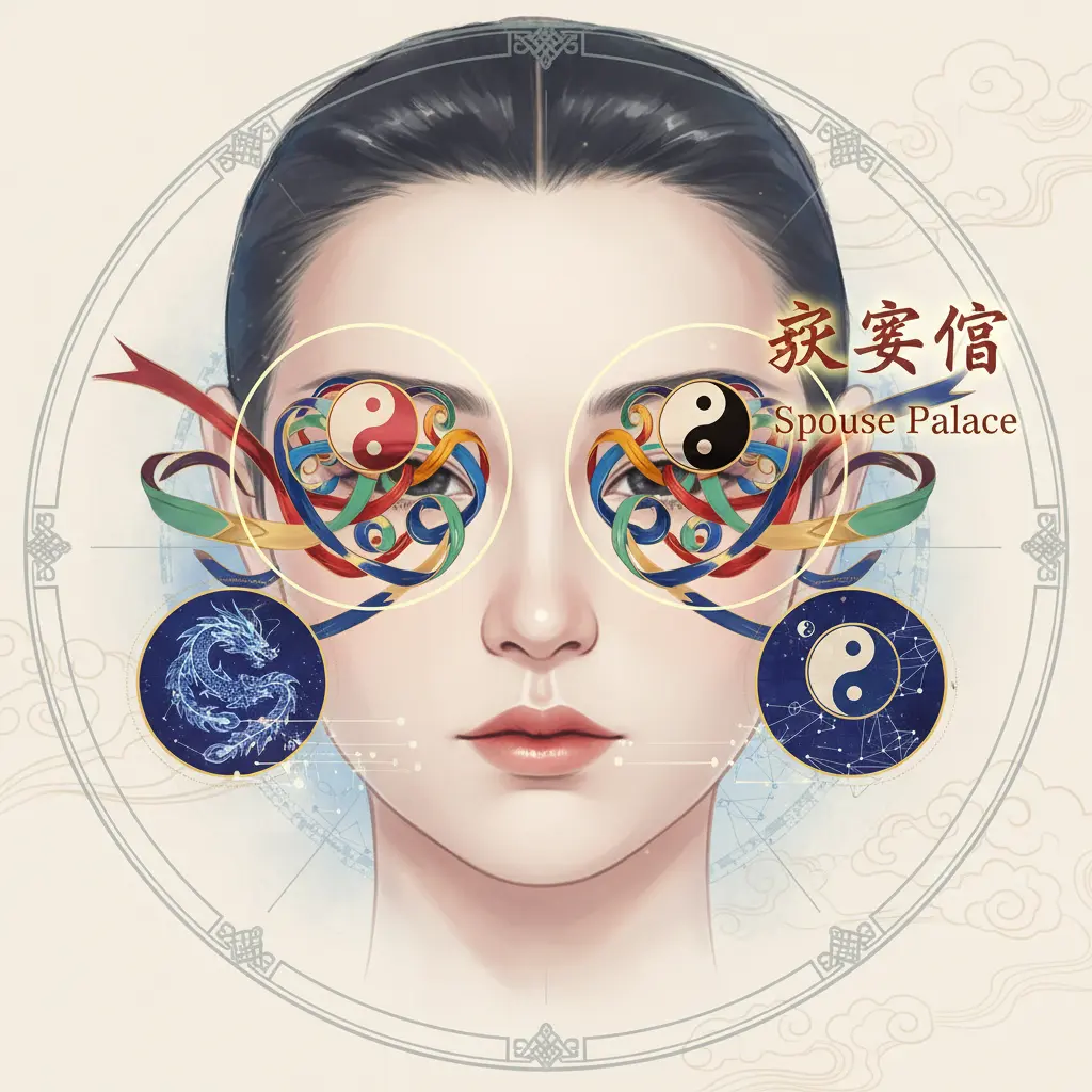 面相學 - 夫妻宮