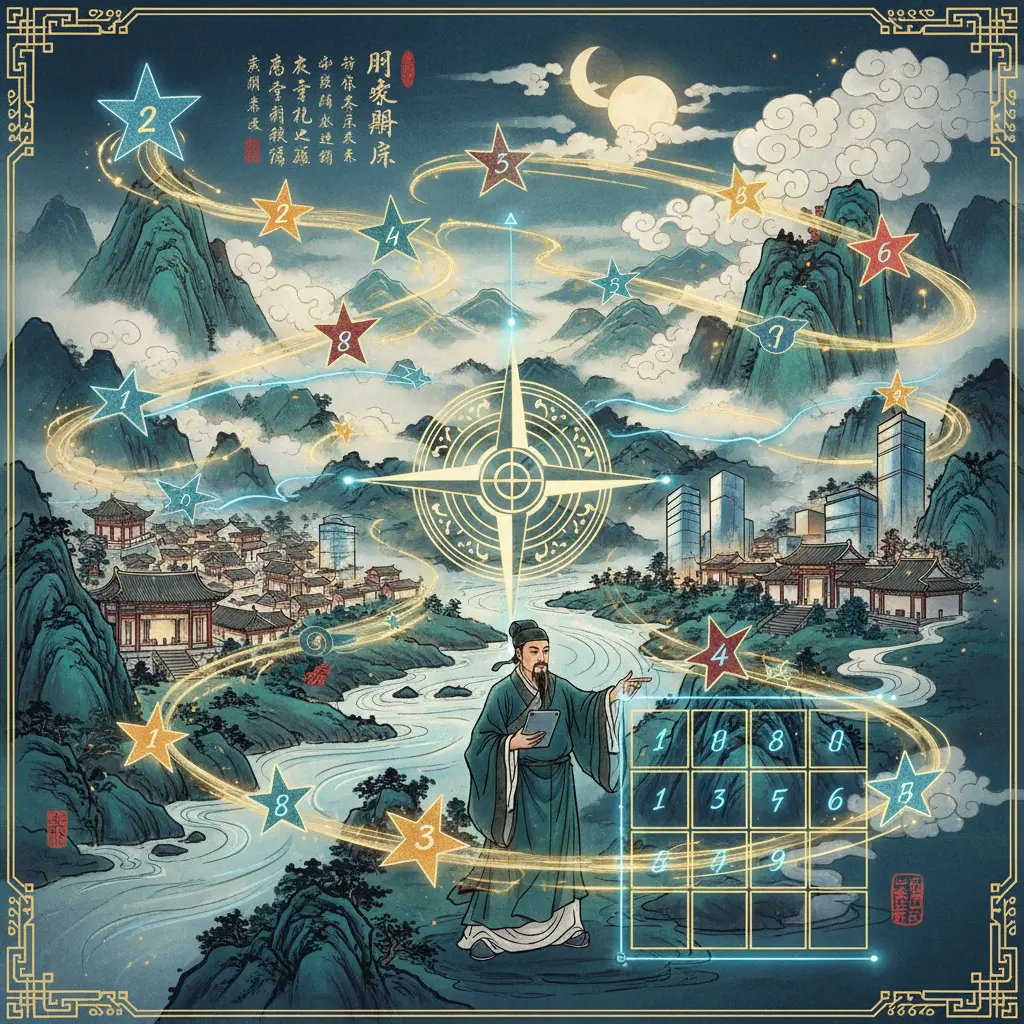 明燈山人 - 玄空飛星