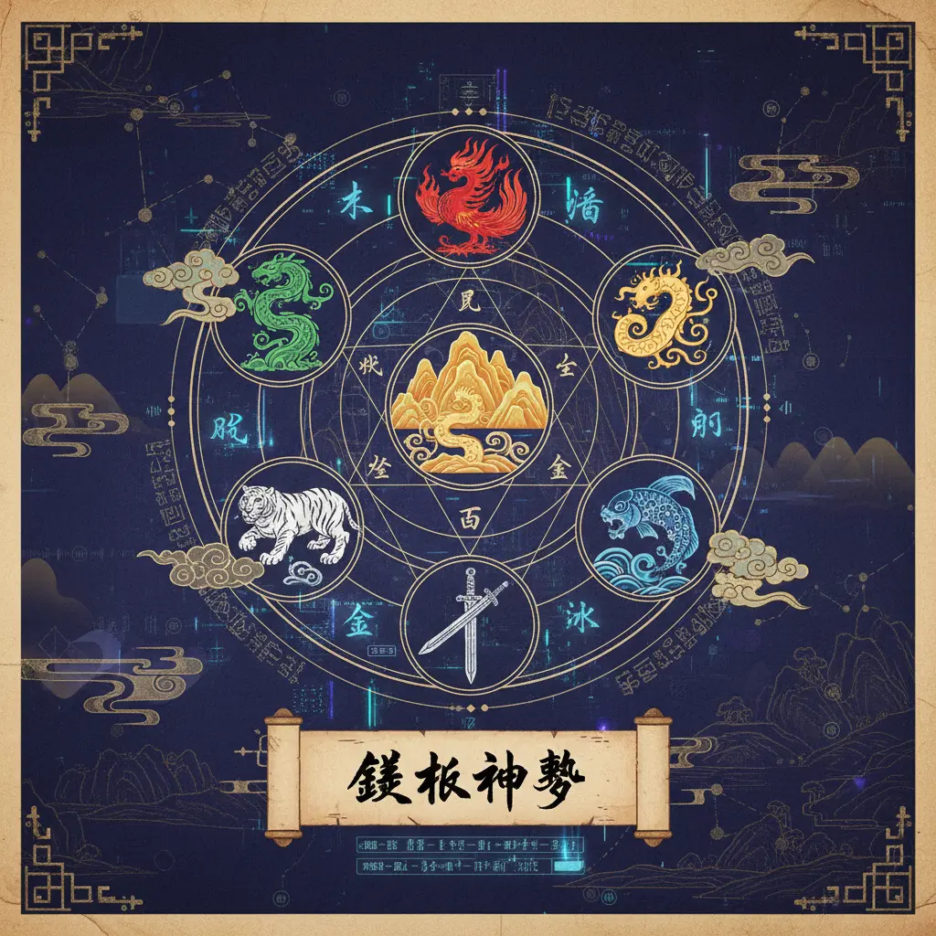 鐵板神數 - 五行