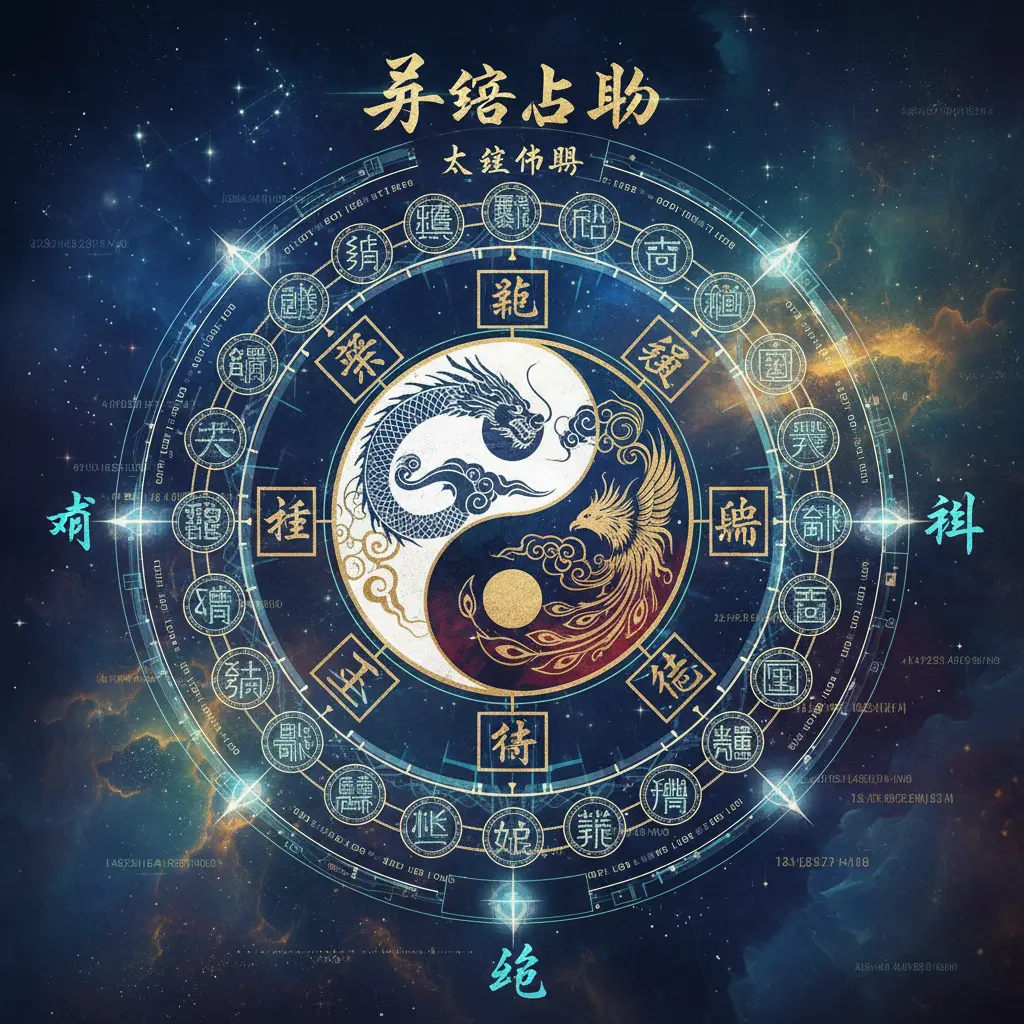 易經占卜 - 太極命盤