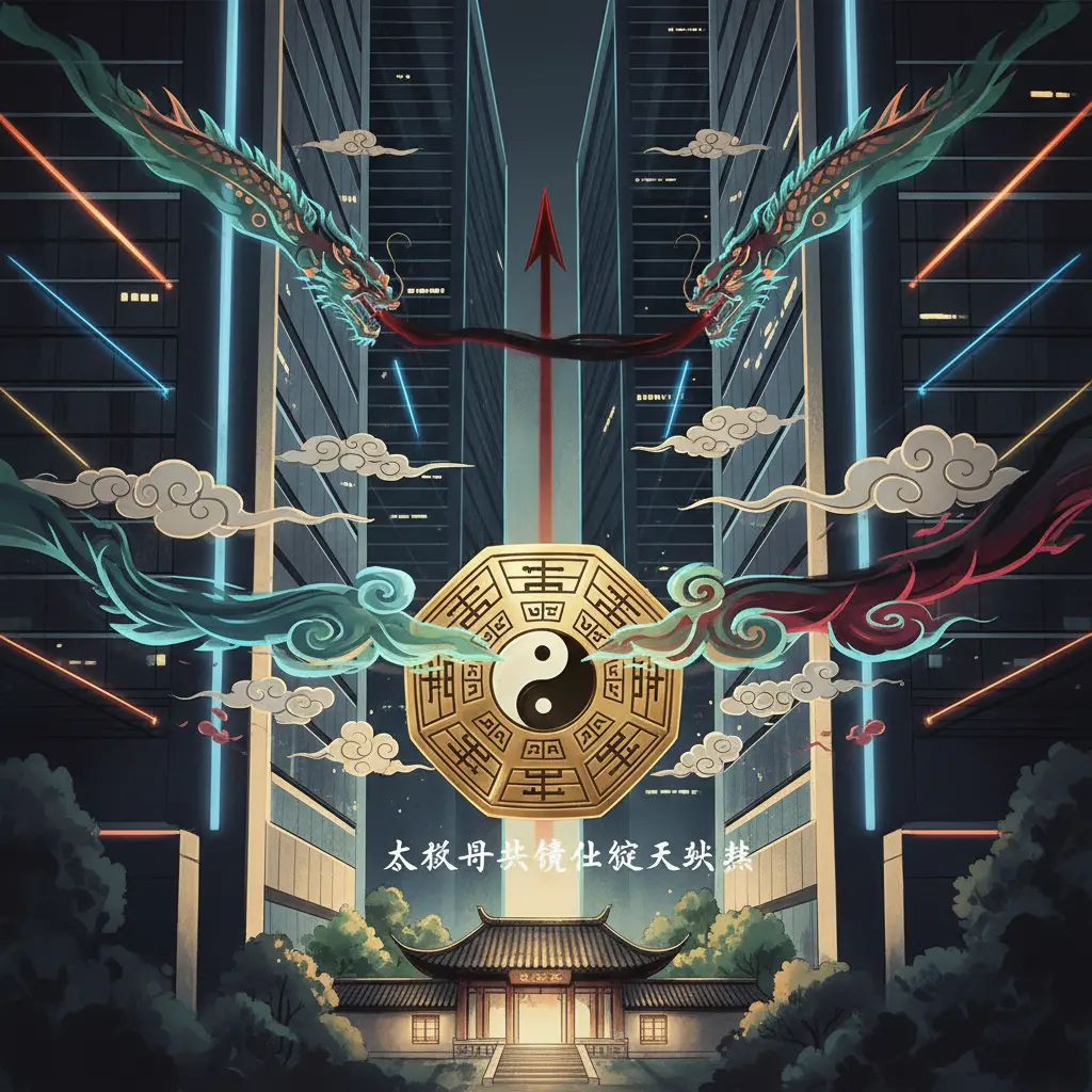 天斬煞 - 太極八卦鏡