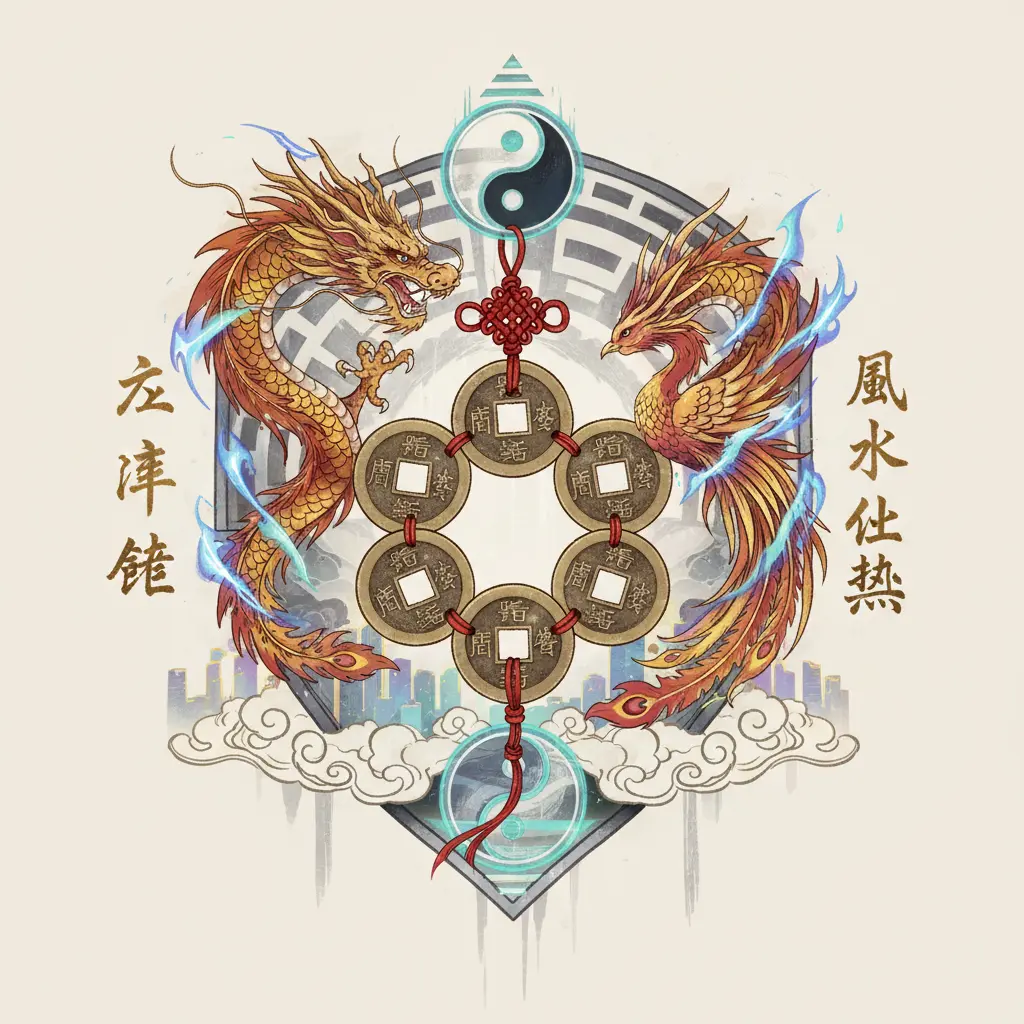 風水化煞 - 六帝錢