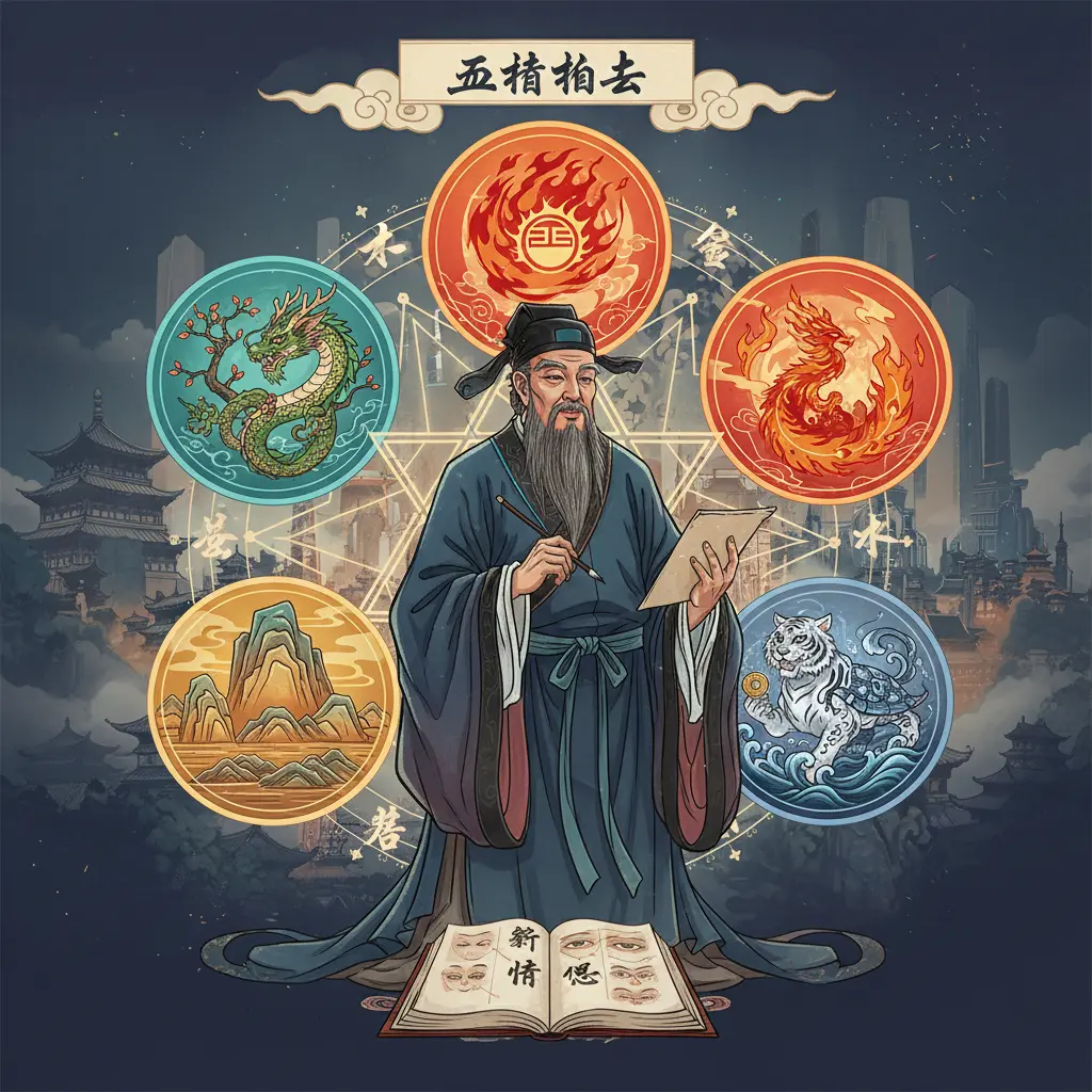 算命心得 - 五行相法