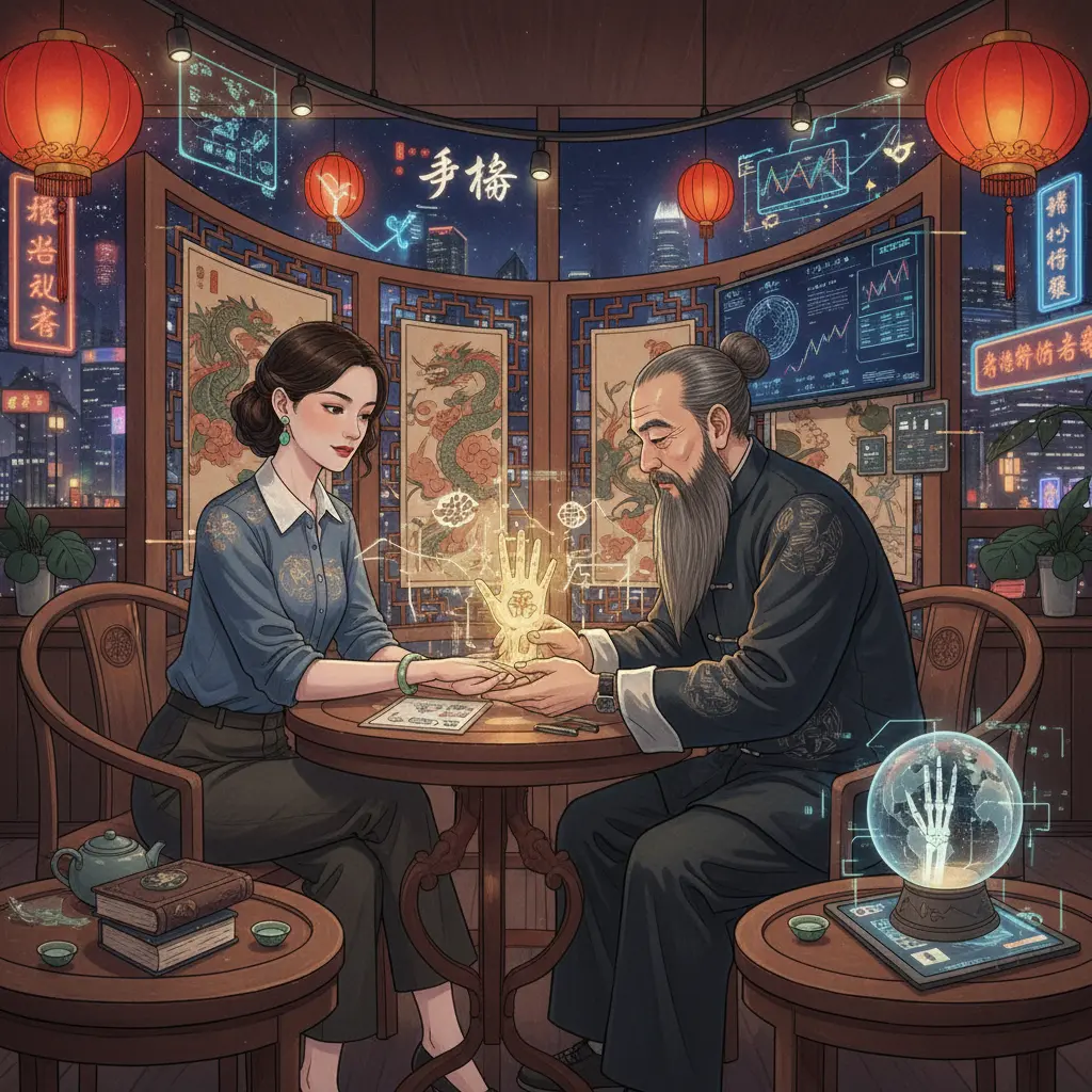 香港算命高手 - 手相學