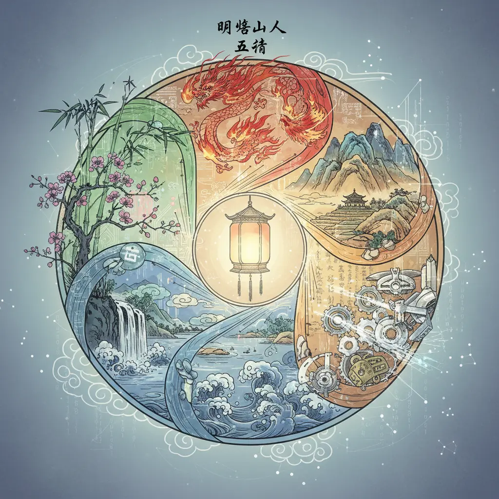 明燈山人 - 五行