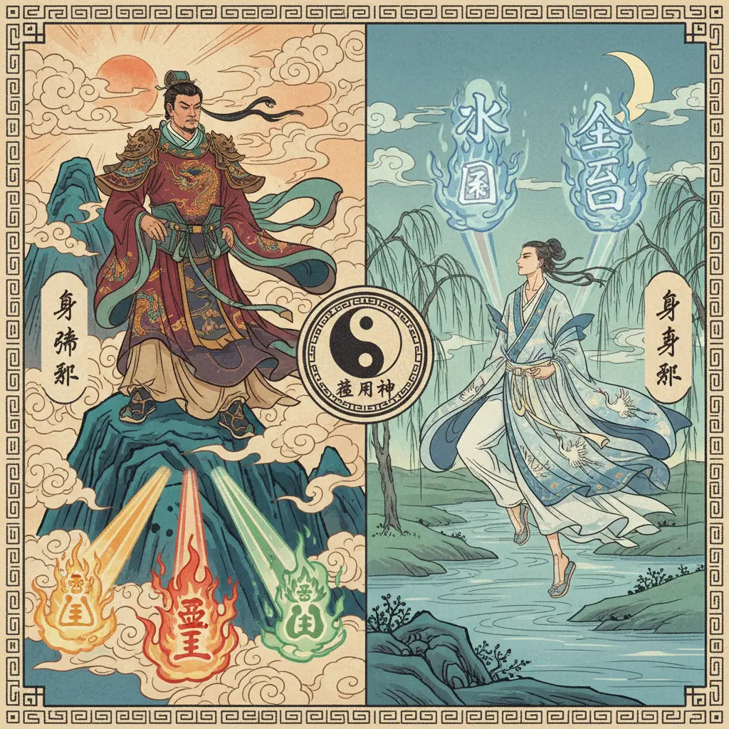 喜用神 - 身強身弱