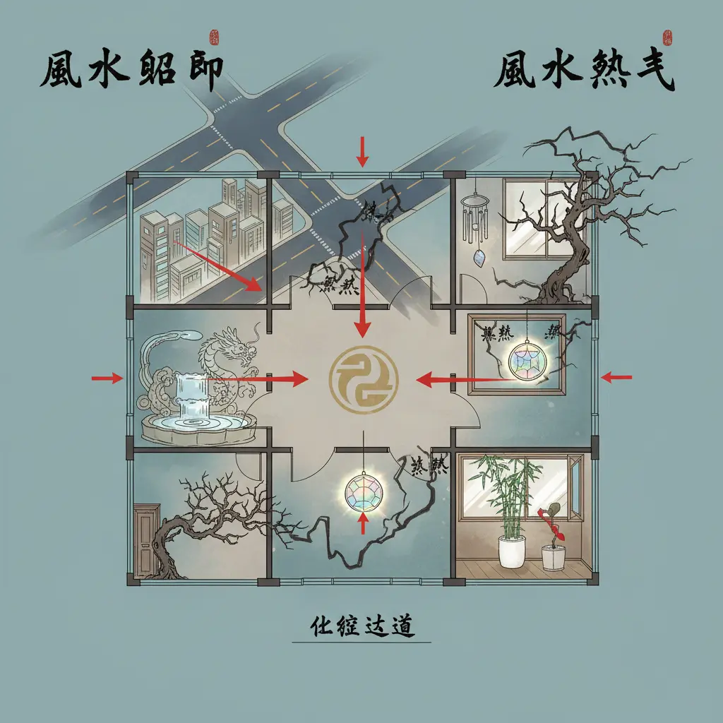 風水煞氣 - 風水佈局