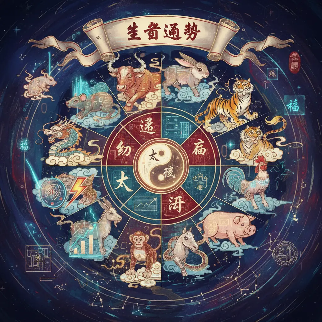生肖運勢 - 十二生肖
