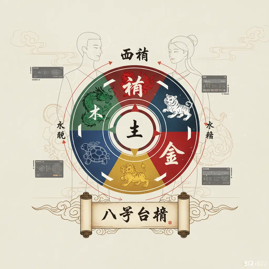 八字合婚 - 五行