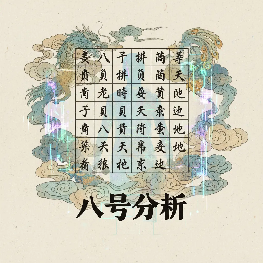 八字分析 - 八字排盤