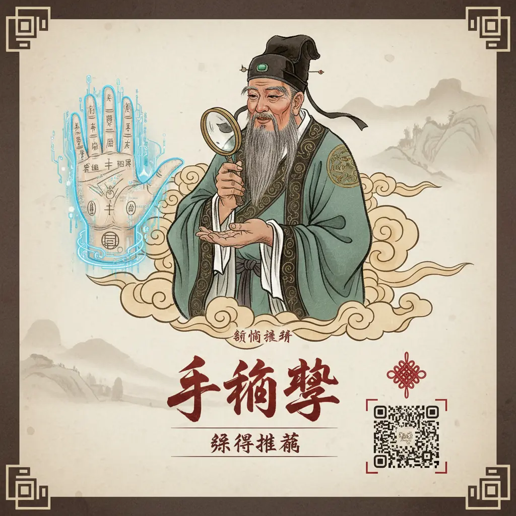算命師傅推薦 - 手相學