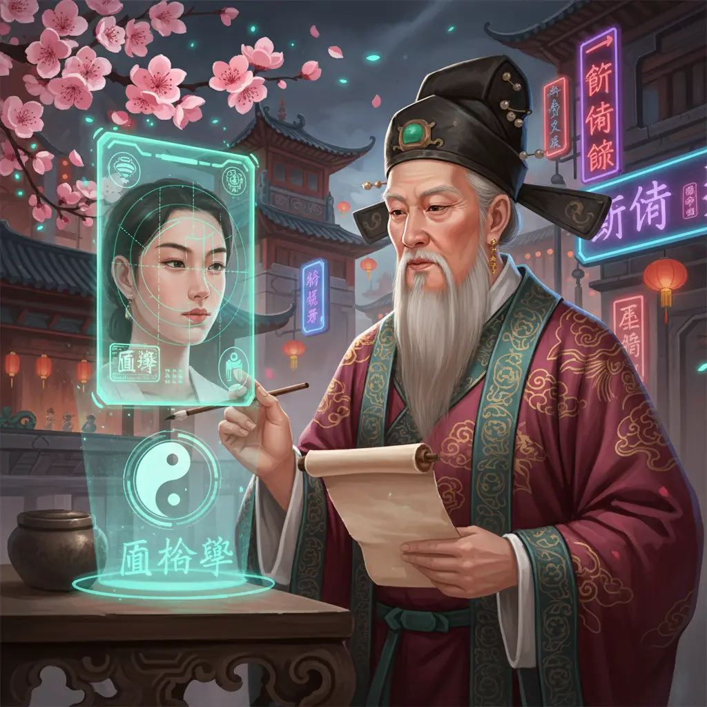 面相學 - 算命師