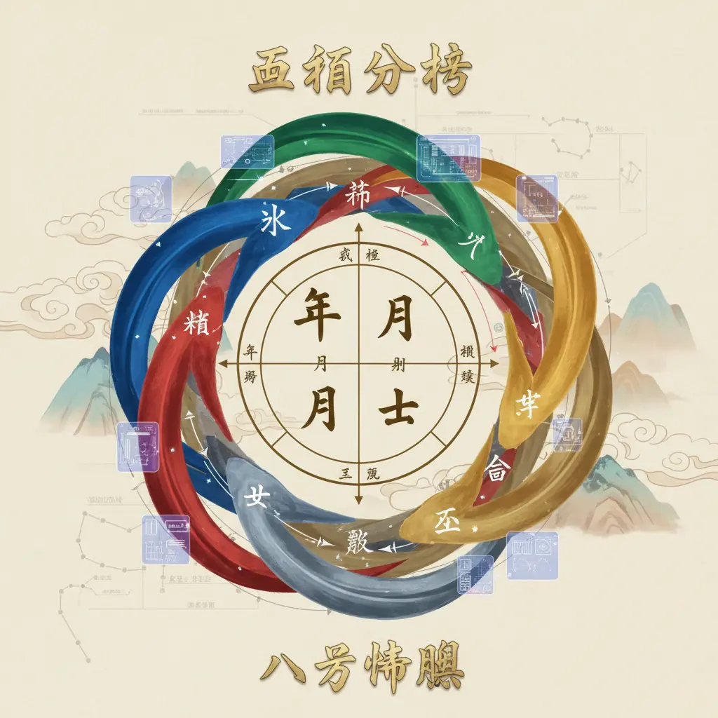 八字命盤 - 五行分析