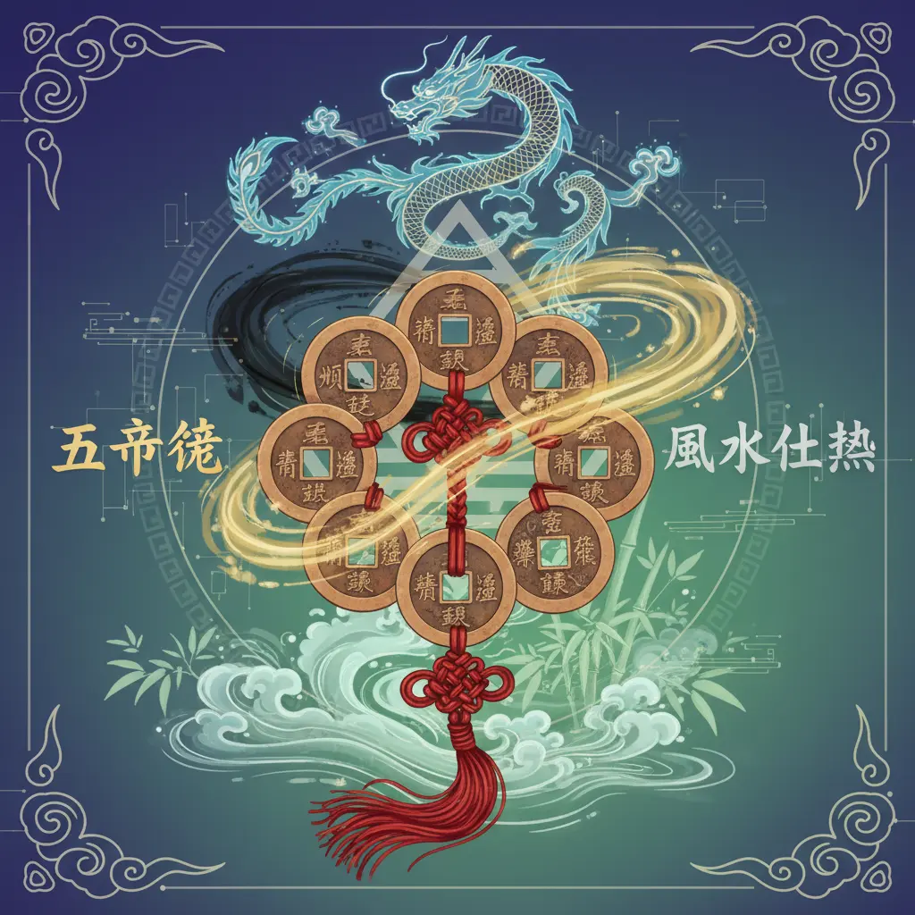 風水化煞 - 五帝錢