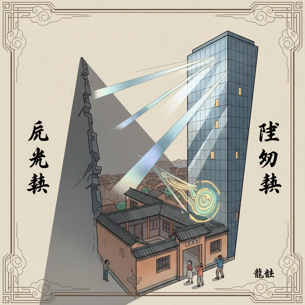 壁刀煞 - 反光煞